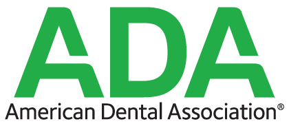 American Dental Association Logo – Dentist Bakersfield Green ADA logo for the American Dental Association with clean lettering and strong branding – Dentist Bakersfield
