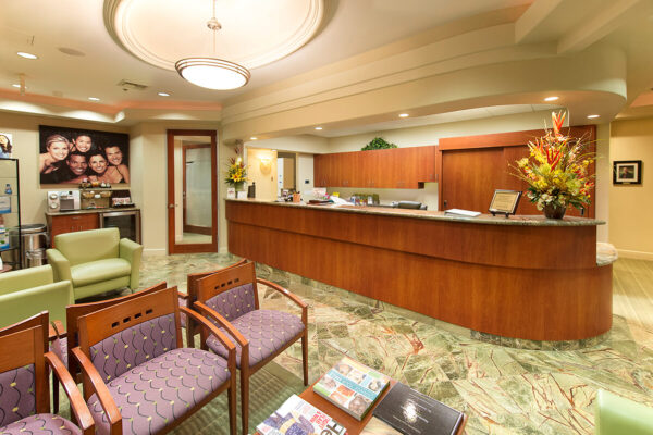 dental practice lobby